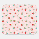 Pink Simple Life Floral Mouse Pad (Rectangle)